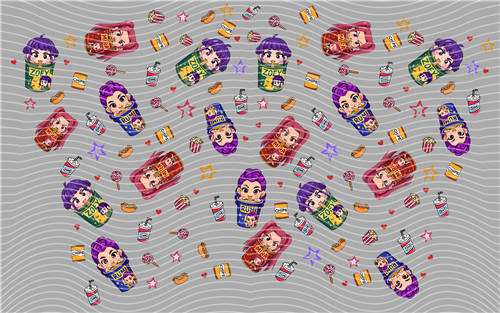 24oz cup wraps-N 991